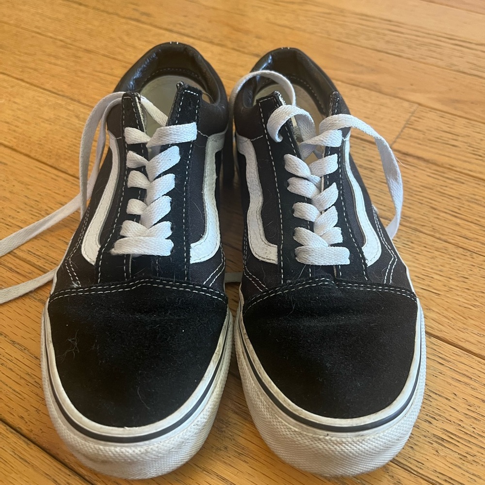 Vans Black and White Sneakers